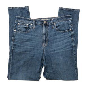 Madewell High Rise Slim Boyjean Womens 32T 32 Tall